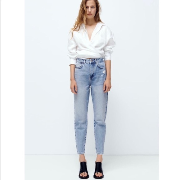 Zara Mom Jeans - Picture 2 of 9